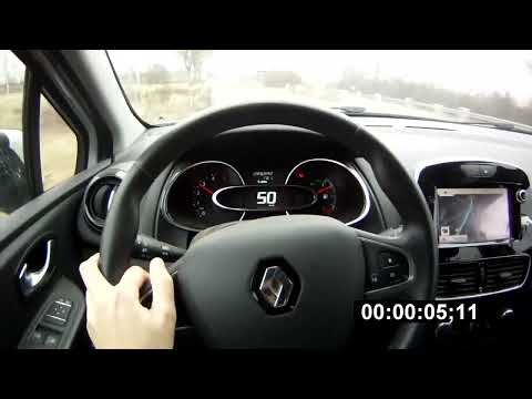 0-100 KM/H RENAULT CLIO IV DCI 75