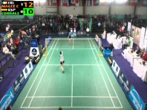 Irish Open 2012 Womens Singles Semi Chloe Magee (IRE) v Beatriz Corrales (ESP)