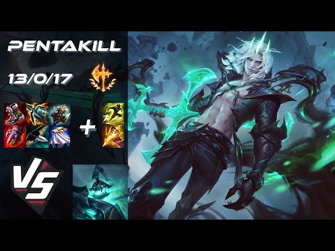 JUNGLE Viego vs Hecarim [PENTAKILL] - EU Grandmaster Patch 25.S1.3