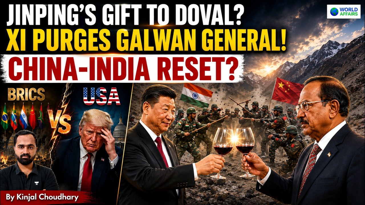 Xi PURGES Galwan-Dokalam Planner - General Zhao After Doval Visit! China-India BRICS RESET? | Kinjal