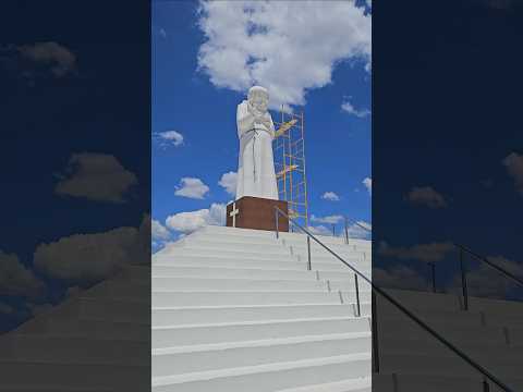 Estátua de Frei Damião, em Sousa, na Paraíba #catolicos #paraiba #freidamiao #fé