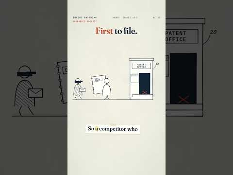 What first-to-file means for founders | Invent Anything #Shorts