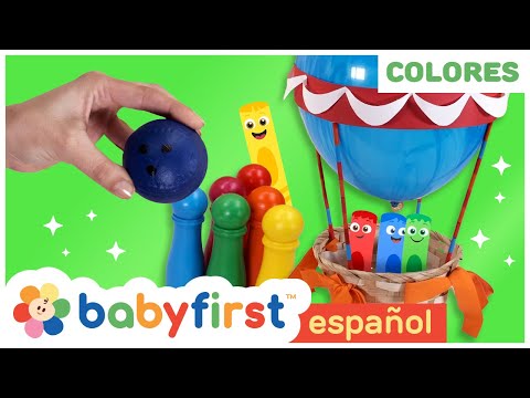 Colores en español para niños | Magia de La Pandilla de Colores |Globo aerostático y más |Babyfirst