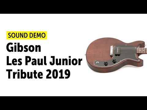 Gibson Les Paul Junior Tribute 2019 - Sound Demo (no talking)