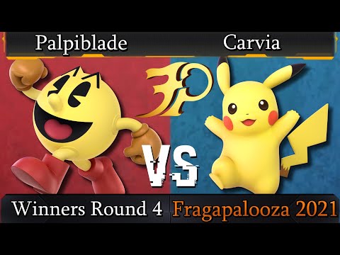 Palpiblade (PAC-MAN) Vs. Carvia (Pikachu) -🎮Fragapalooza 2021 SSBU Round 4