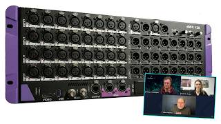 Video thumbnail for Violet Audio dMix 128 – neuer Digitalmixer im Studiogespräch by mothergrid – Veranstaltungstechnik Dokus & News
