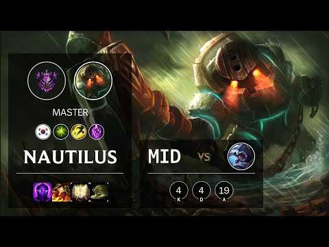 Nautilus Mid vs Talon - KR Master Patch 10.14