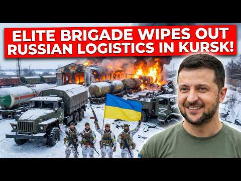 Elite Brigade WIPES Out Russian Logistics in Kursk!