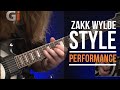 Zakk Wylde Style Guitar Performance With Doug ...