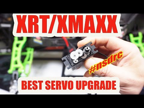 TRAXXAS XRT/XMAXX BEST SERVO UPGRADE #NSDRC RS1 (5) Gear. Exotek Servo horn