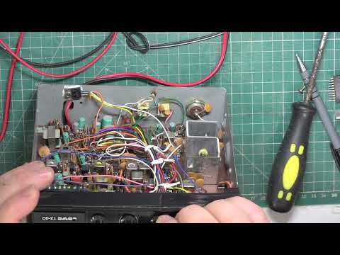 Lowe TX40 CB27/81 UK FM CB radio - Extensive repair & service