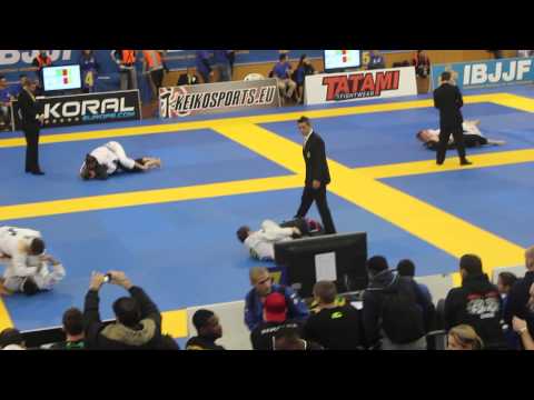 Tom Bermingham 1 - East coast Jiu-Jitsu - Purple belt - Adult Light - Europeans 2014