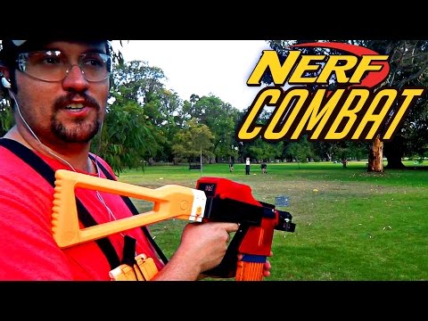 "FLYWHEEL SNIPER" - NERF Combat - 3rd Person FDL2 Gameplay