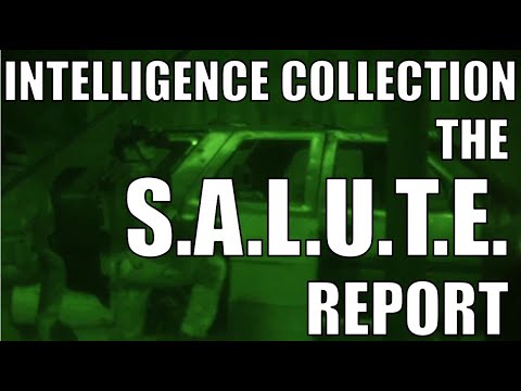 Intelligence Collection: The S.A.L.U.T.E. Report