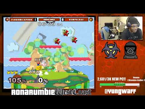 Rona Rumble: West Coast XII | Axe (Marth/Pika) vs Spark (Sheik)