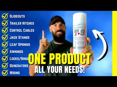 RV PREVENTIVE MAINTENANCE Using Boeshield T-9…The Only Product You NEED