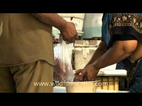 The Colaba fish market!