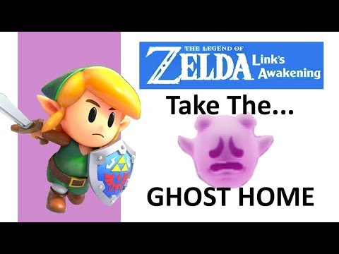 Legend of Zelda Link's Awakening | Take the Pink Ghost Home