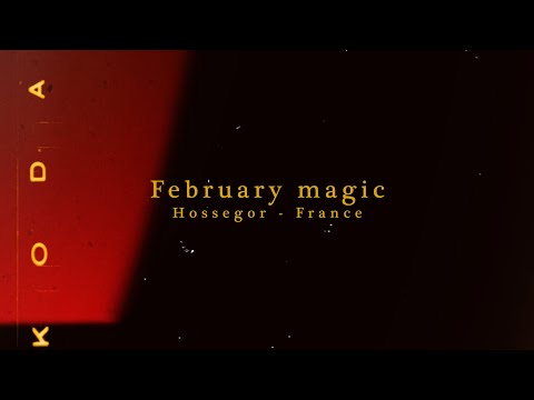 Magic winter surf session in Hossegor
