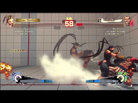 SSF4 AE 2012 Ranked Match - WH Psycho (Balrog) Vs WHITE GUN v2 (Ibuki)