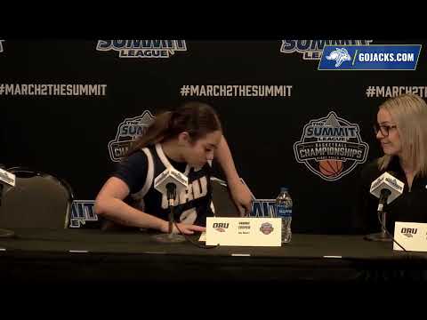 Oral Roberts Women's Basketball Postgame Press Conference (03.06.2023)
