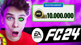 EA FC 24 FREE COINS  - HOW TO GET FREE COINS ON EA FC 24 *MAKE MILLIONS* (PC,XBOX,PS)