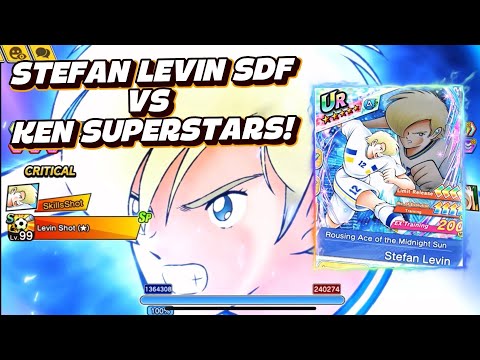 REVIEW STEFAN LEVIN 🌟 SDF, STRONG STRIKER VS KEN SUPERSTARS! CAPTAIN TSUBASA DREAM TEAM