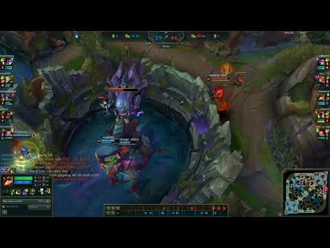 [LOL Highlights] 3 vs 5 - Teemo/ Zoe/ Leesin - GG 49min