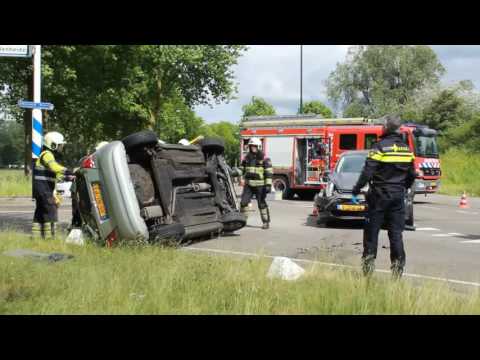 Twee gewonden bij ongeval in Schijndel 15-05-2016