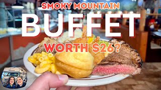 Is This Massive Smoky Mountain All You Can Eat BUFFET Worth the $26 Price Tag?