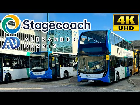 [Stagecoach Highlands Bluebird: 11 Inverness to Nairn via Inverness Airport, Ardersier] Enviro400MMC