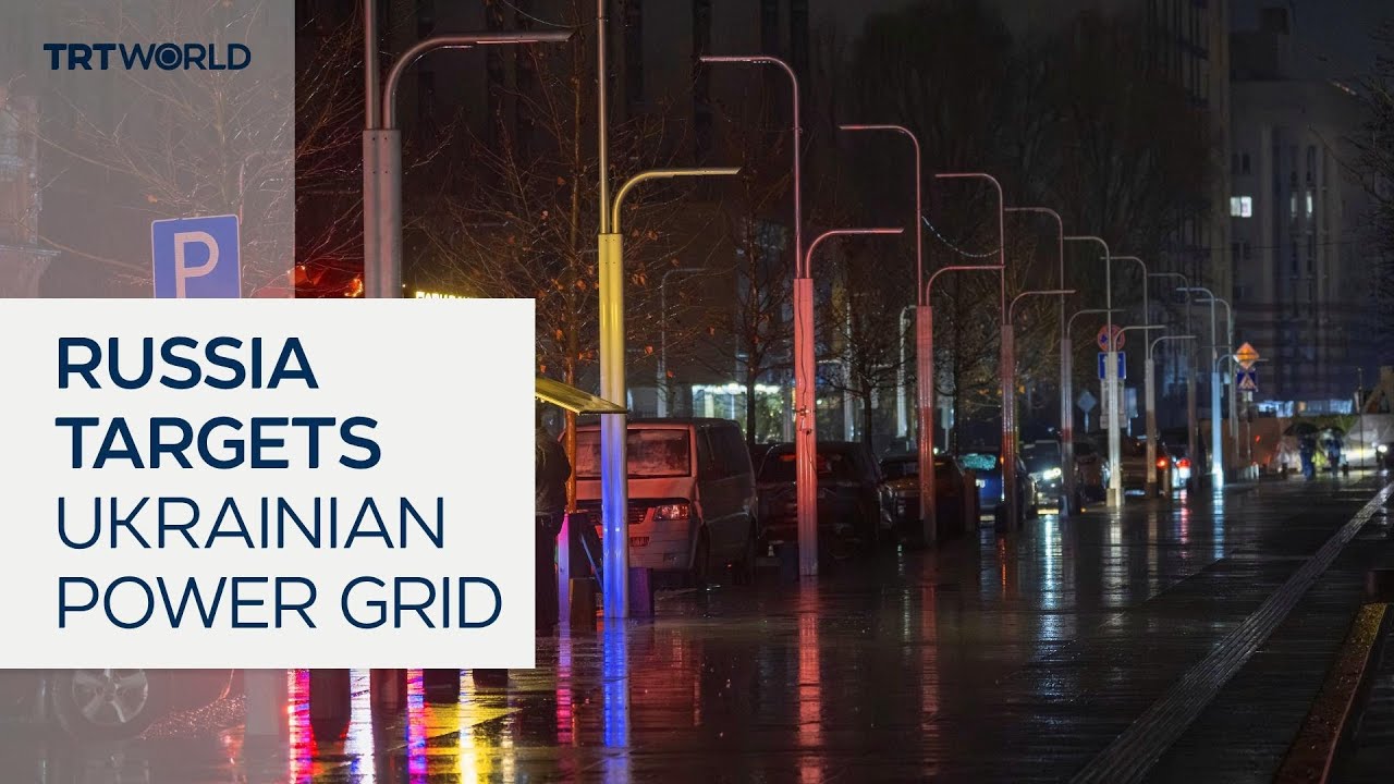 Russia intensifies attacks on Ukrainian energy infrastructure