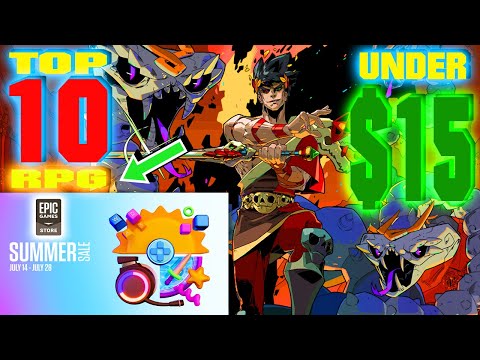 Epic Summer Sale - Top 10 RPG Games [Under $15] - July 2022