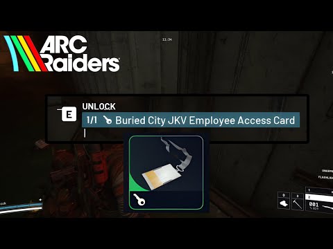 Buried City JVK Employee Access Card - Arc Raiders