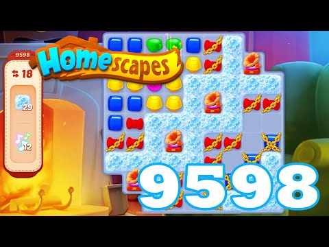 Homescapes Level 9598 HD | 3 - match puzzle game | Gameplay Walkthrough | android | GameGo Game IOS
