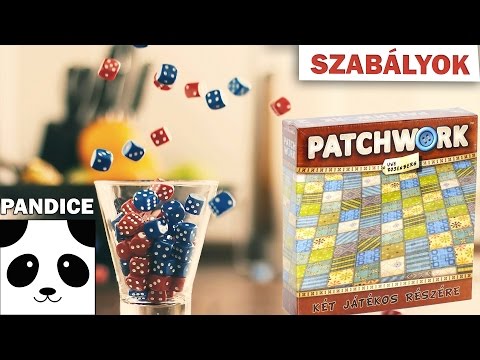 Patchwork társasjáték szabályok - PanDice