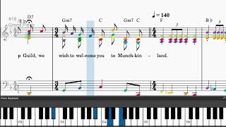 Lullaby League/Lollipop Guild/We Welcome You To Munchkinland (from 'The Wizard Of Oz') by Haro...
