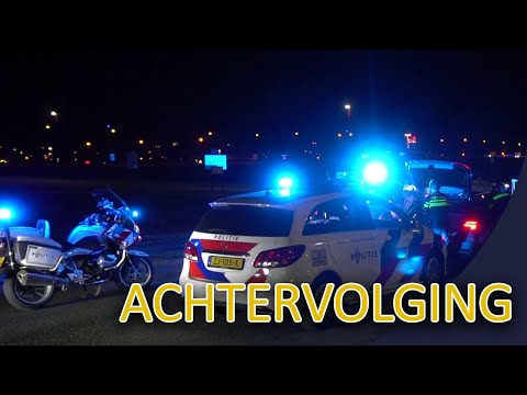 Achtervolging Politie - Avonddienst in Houten en Nieuwegein - Controle op vuurwerk. #POLITIE