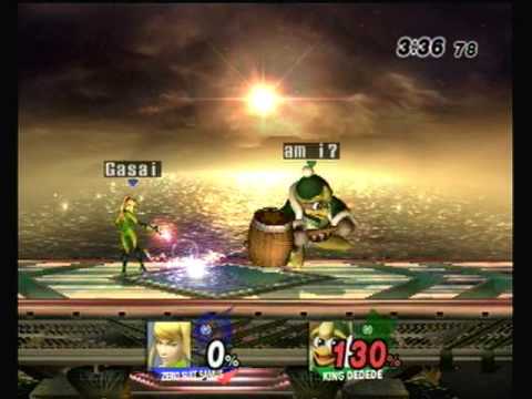 Pound V - Nick Riddle (Zero Suit Samus) Vs. Coney (King Dedede) - Pools Round 2 - SSBB