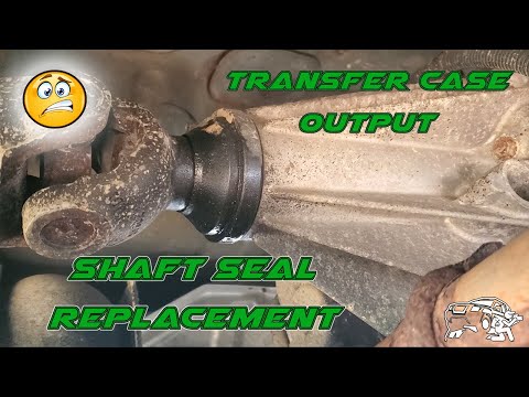 Transfer Case Output Shaft Seal Replacement Nissan Xterra / Frontier