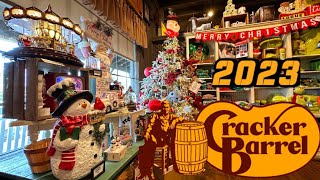 Cracker Barrel New Christmas 2023 Decorations Walkthrough (Too Early For Christmas)