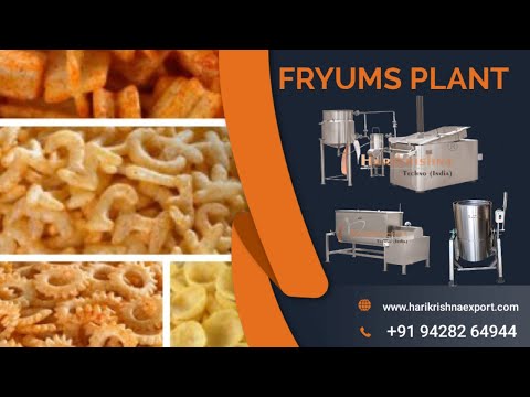 Fryums Making Machinery