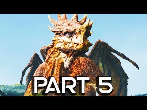 GIANT DRAGON IN GOD OF WAR 4!! Walkthrough Part 5 - GOD OF WAR GAMEPLAY!! (PS4 PRO 60FPS)