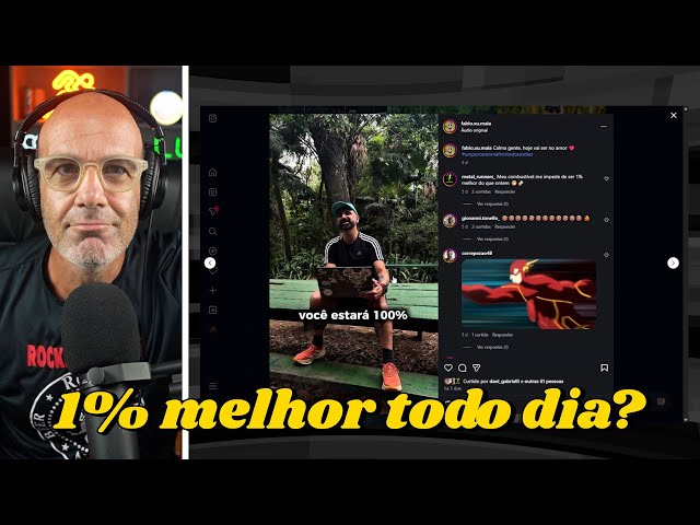 UM POR CENTO TODO DIA? ONDE VC IRIA PARAR?