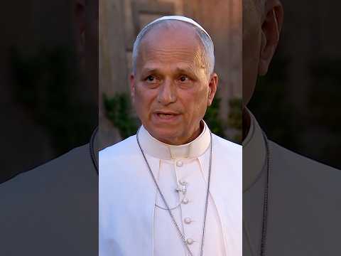 Pope Leo XIV reflects on being the first American pope