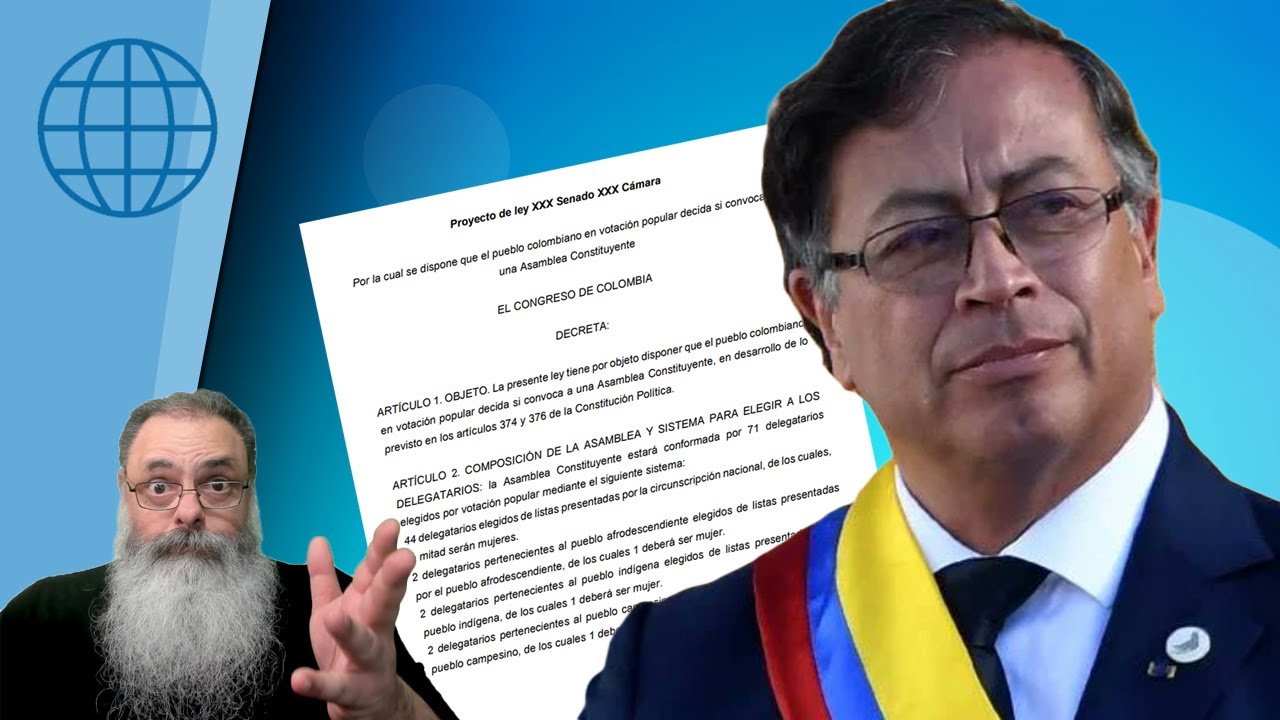 PETRO tenta GOLPE da CONSTITUINTE na COLÔMBIA: ÚLTIMA tentativa para COMUNISMO na AMÉRICA LATINA