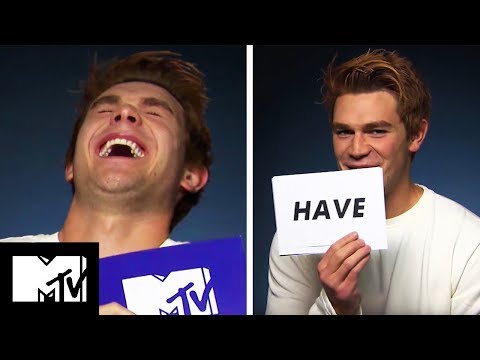 KJ Apa Plays Never Have I Ever! | Riverdale | MTV Movies