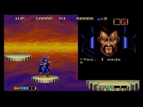 Magician Lord - All voiced cutscenes and ending (Neo Geo)