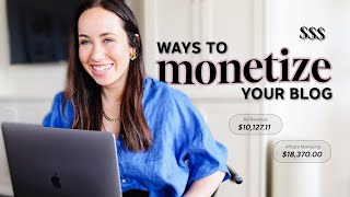 8 Ways to Monetize Your Blog & Diversify Income 💸