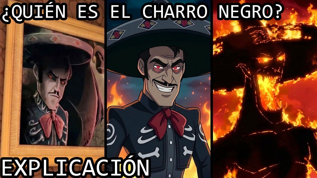 ¿Quién es el Charro Negro? | El Origen del Charro Negro y su Lore de Las Leyendas de Anima Estudios